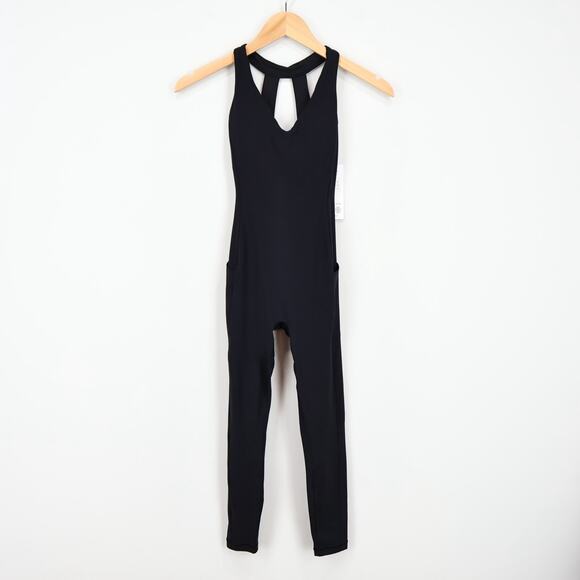 Athleta Transcend 7/8 Bodysuit Black Size XXS NWT - Picture 2 of 9